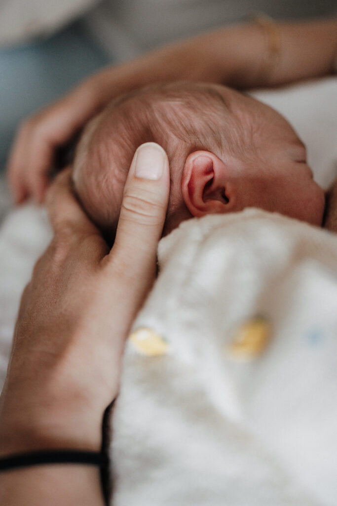 Stillfoto eines Babys Close up